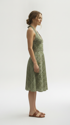 Sage Meadow Halter Midi