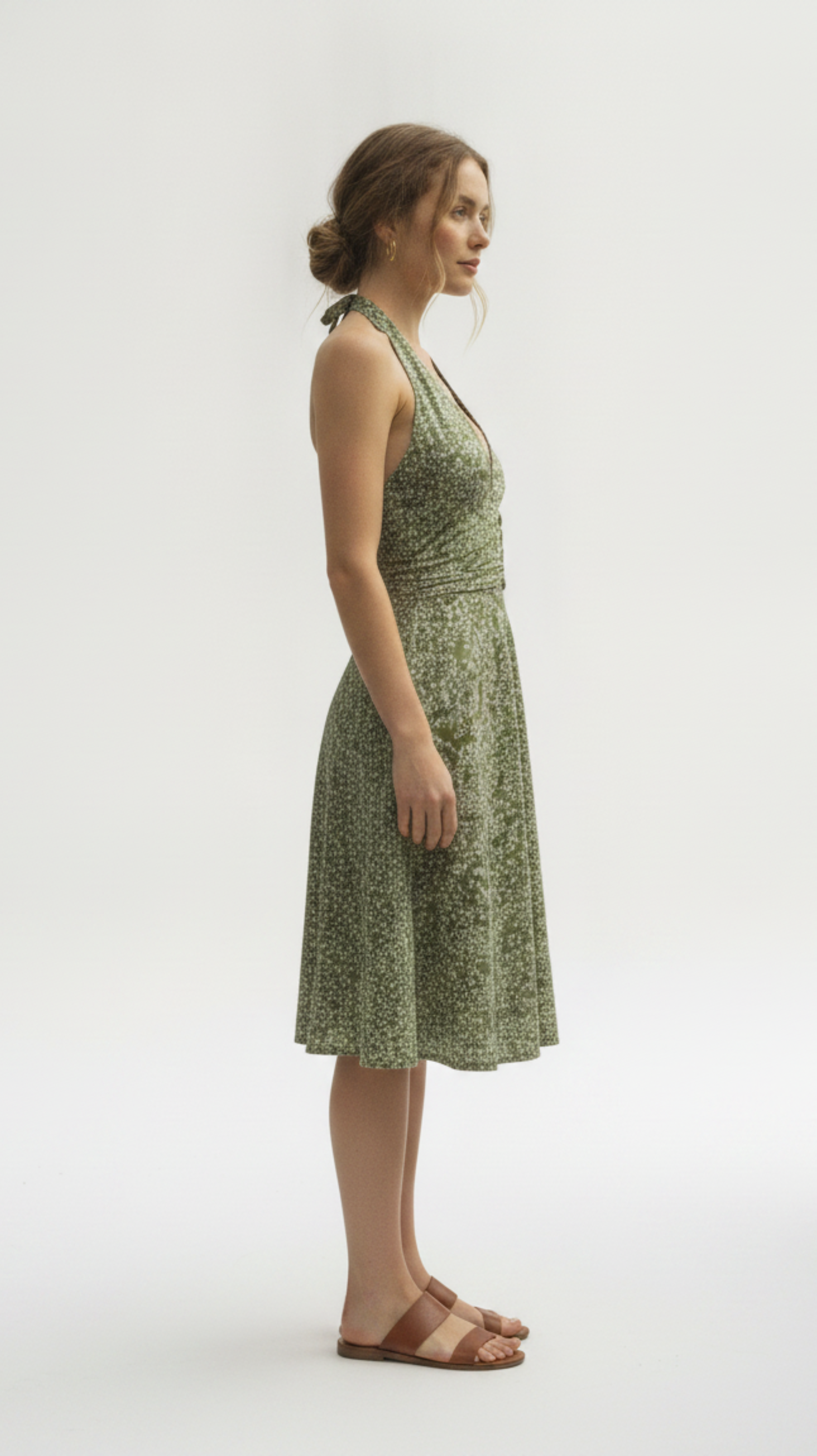 Sage Meadow Halter Midi