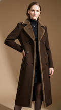 Classic  Double-Breasted Wool Coat