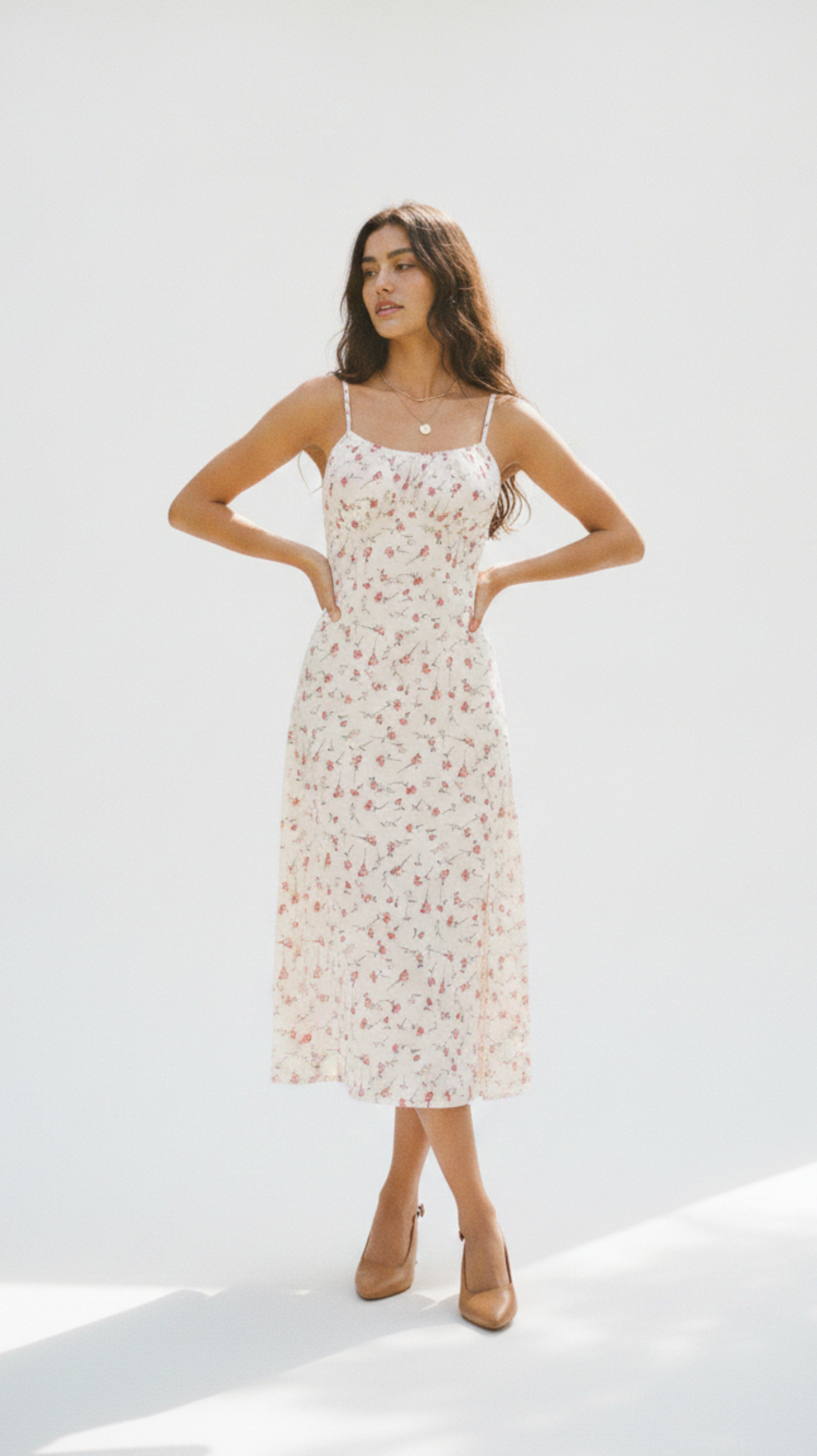 Daydream Floral Slip Midi