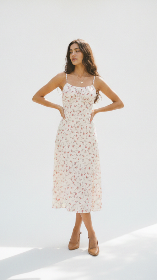 Daydream Floral Slip Midi