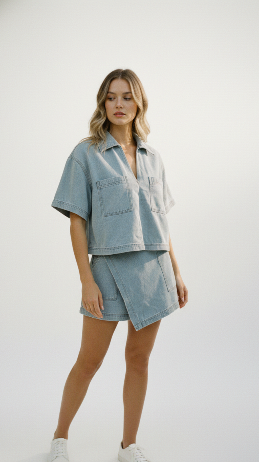 Sunwashed Denim Co-Ord