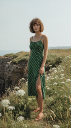 Charleston Garden Slip Midi