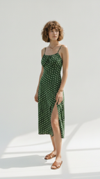 Charleston Garden Slip Midi