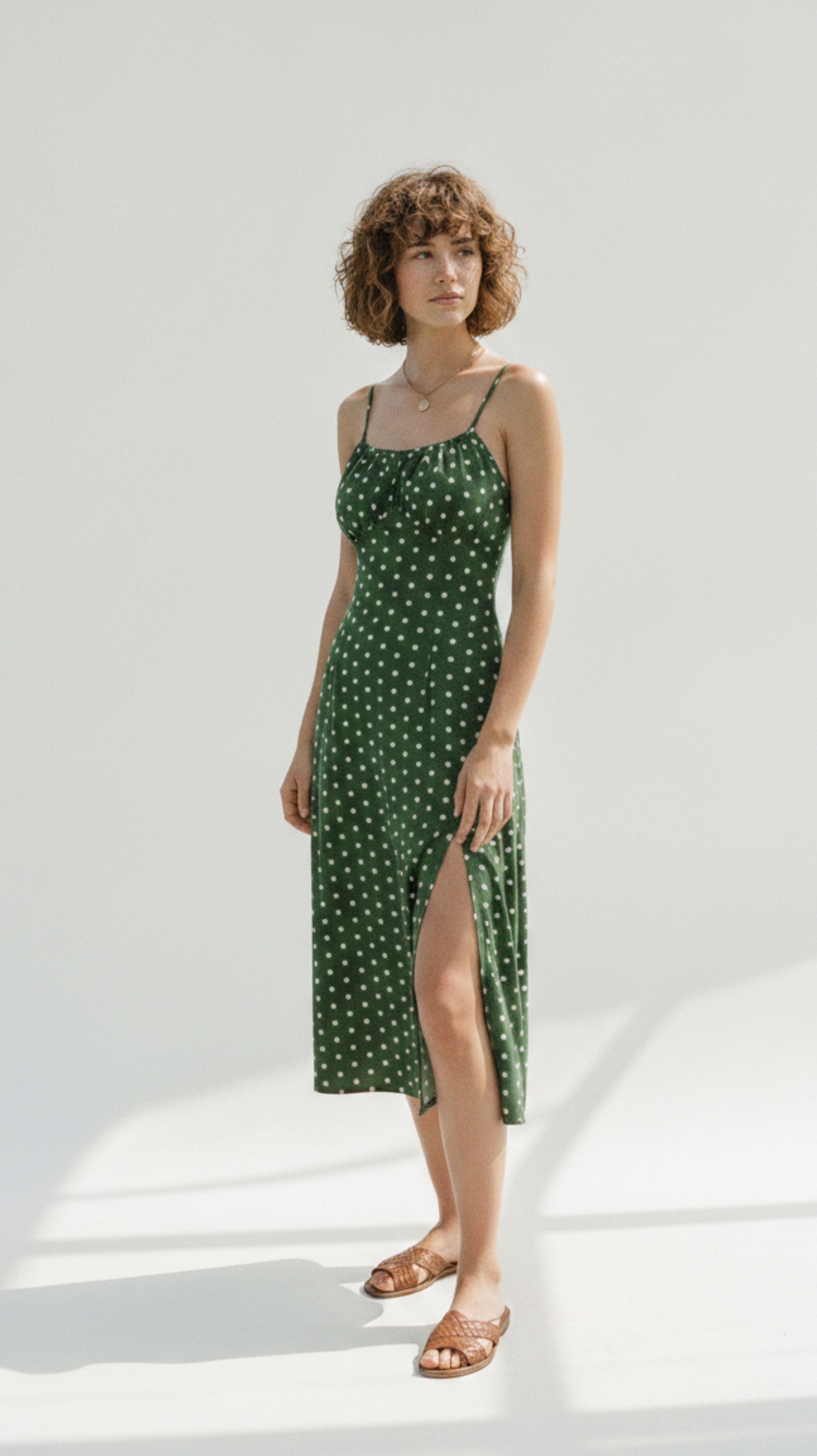 Charleston Garden Slip Midi