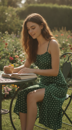 Charleston Garden Slip Midi