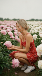 Brooklyn Cherry Slip Midi