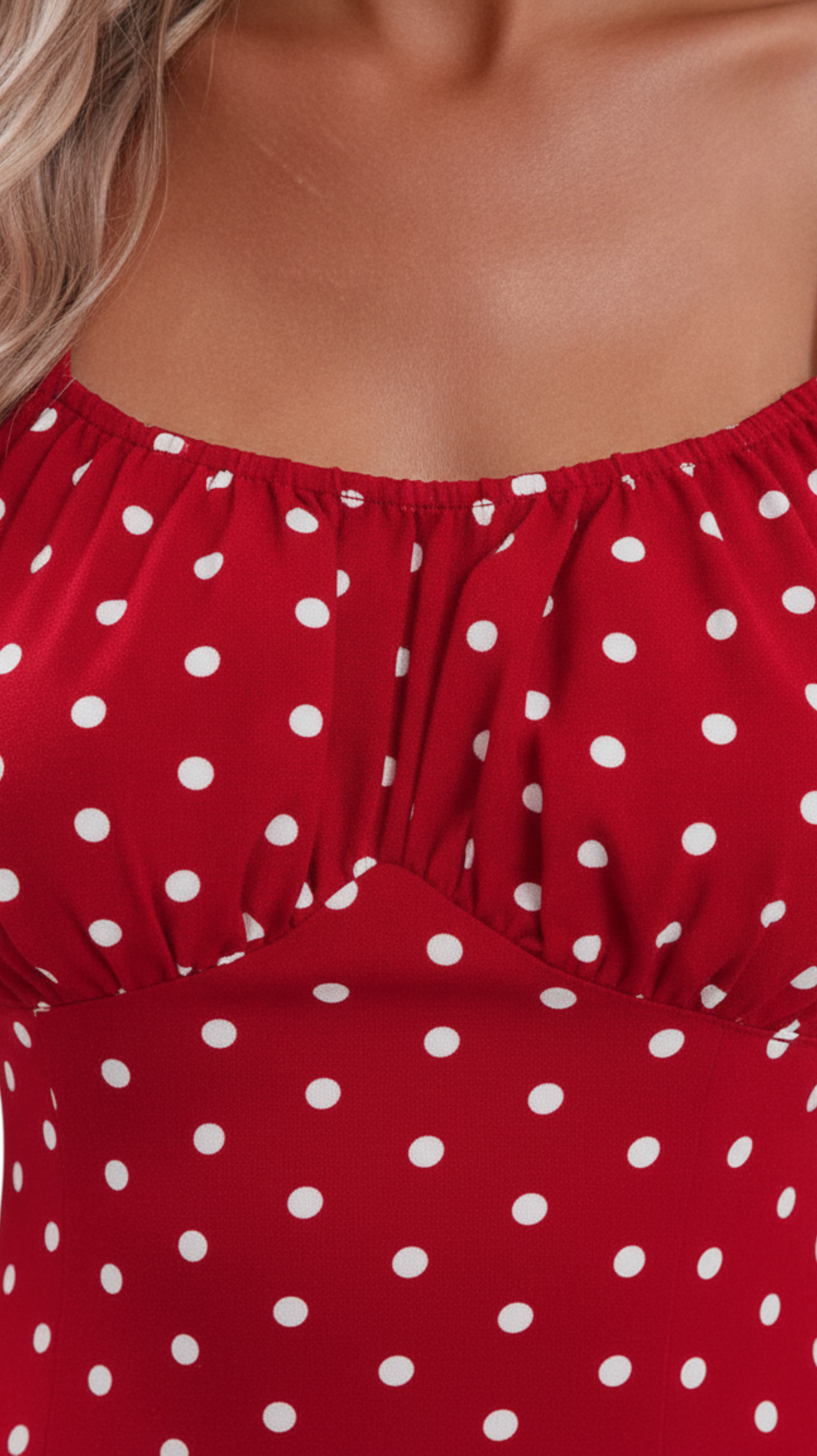 Brooklyn Cherry Slip Midi
