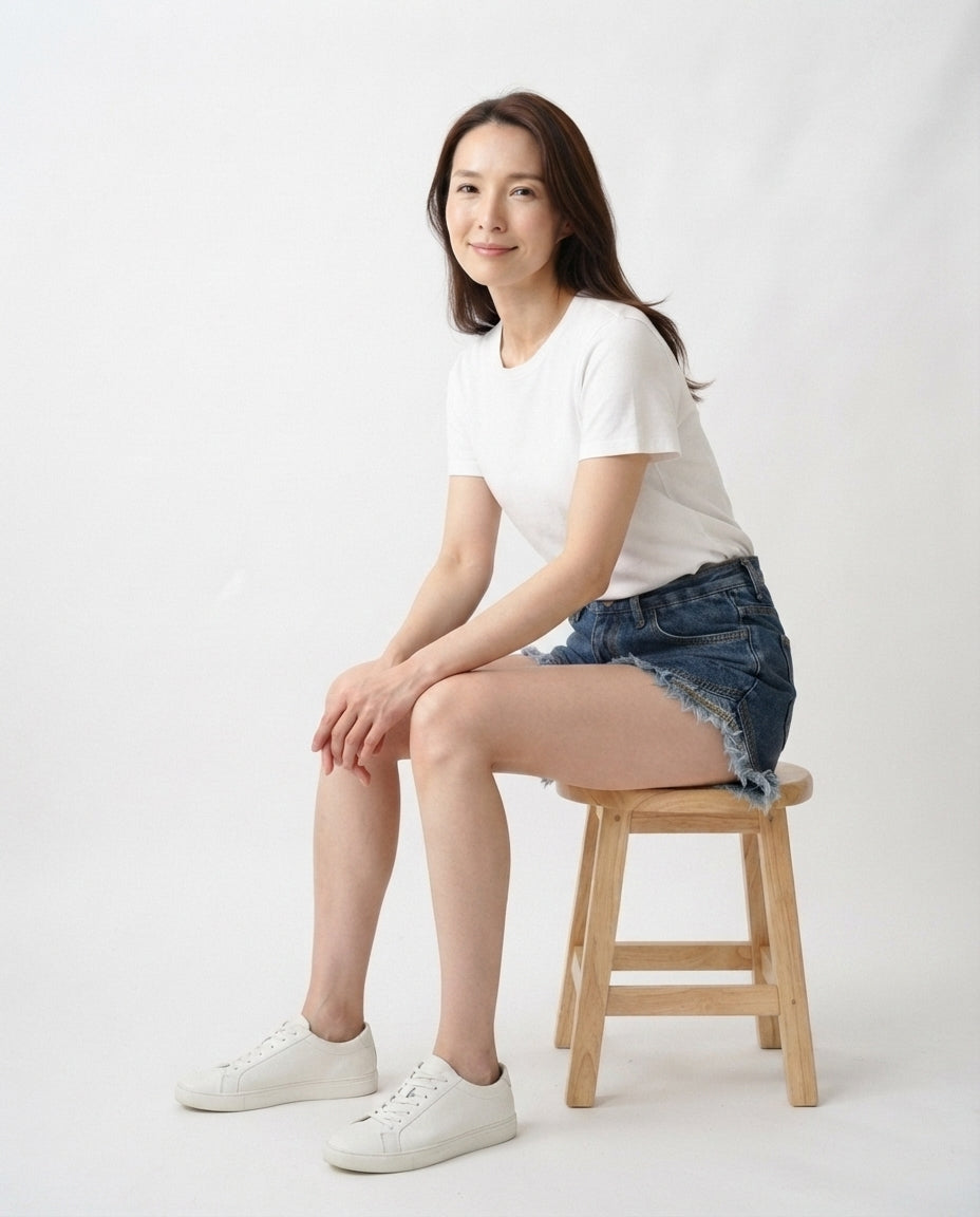 High Rise Fringe Denim Shorts