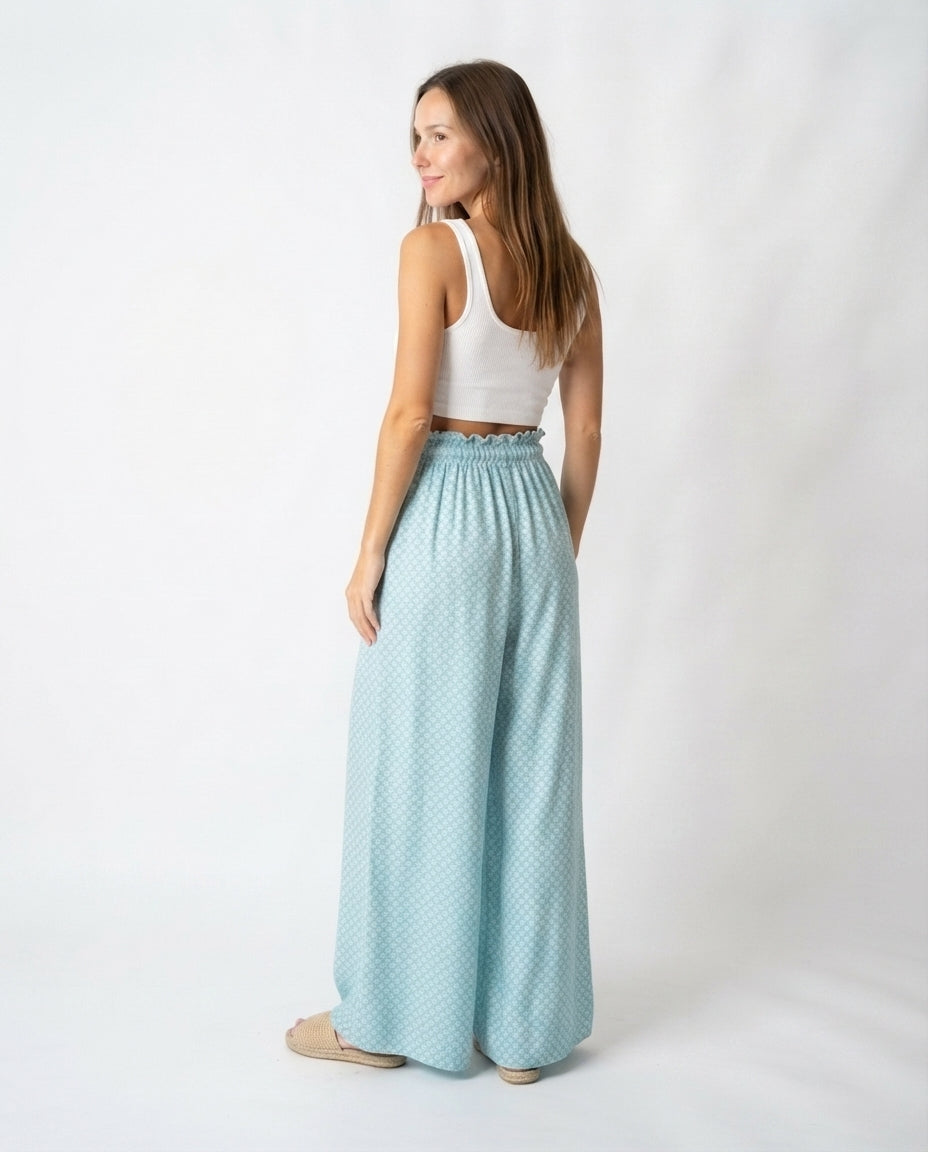 High Waist Wide Leg Lounge Pants