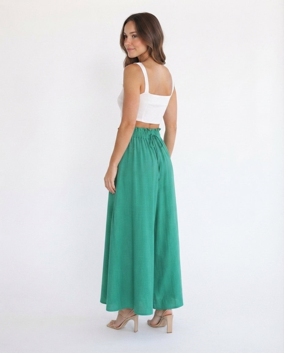High Waist Wide Leg Lounge Pants