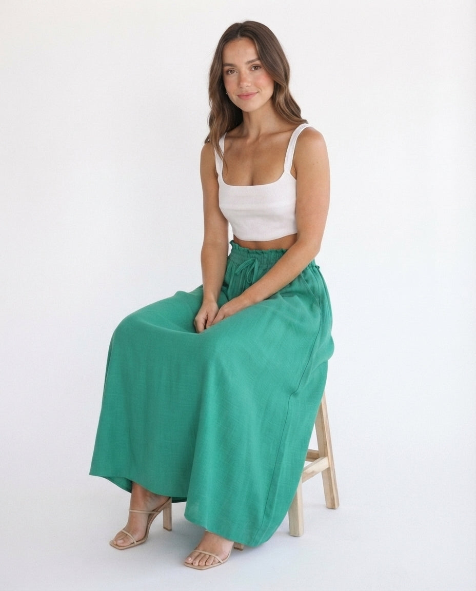 High Waist Wide Leg Lounge Pants