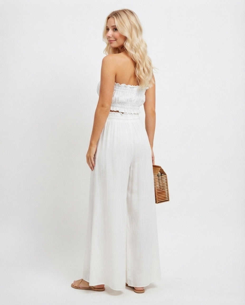High Waist Wide Leg Lounge Pants