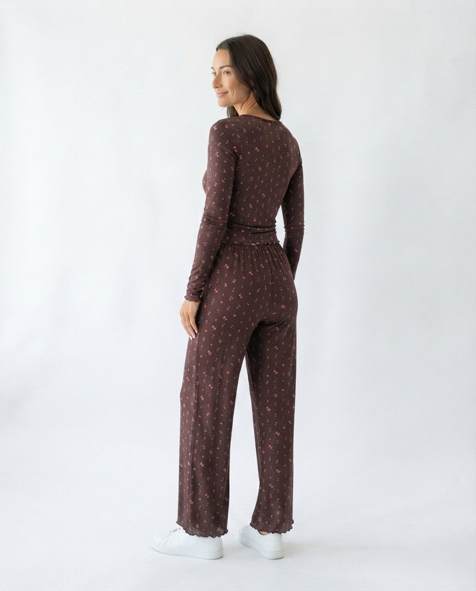 Square Neck Lounge Set