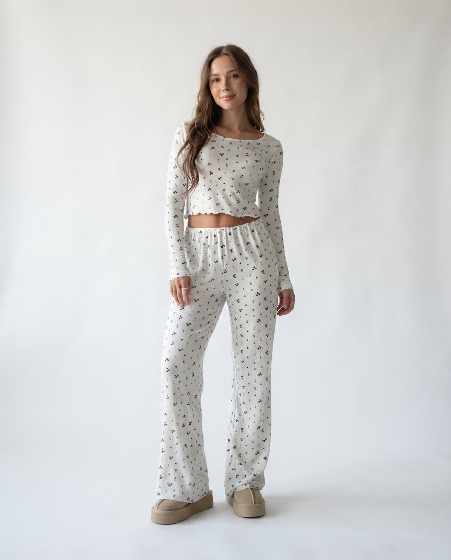 Square Neck Lounge Set