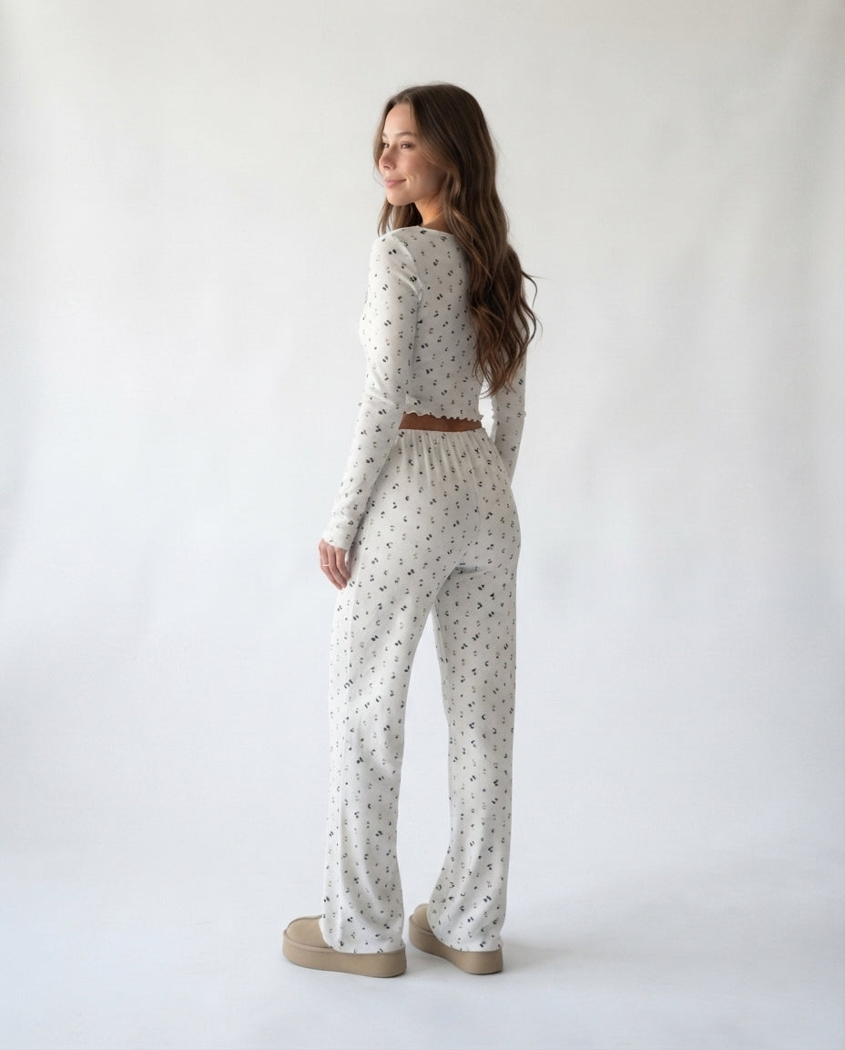 Square Neck Lounge Set