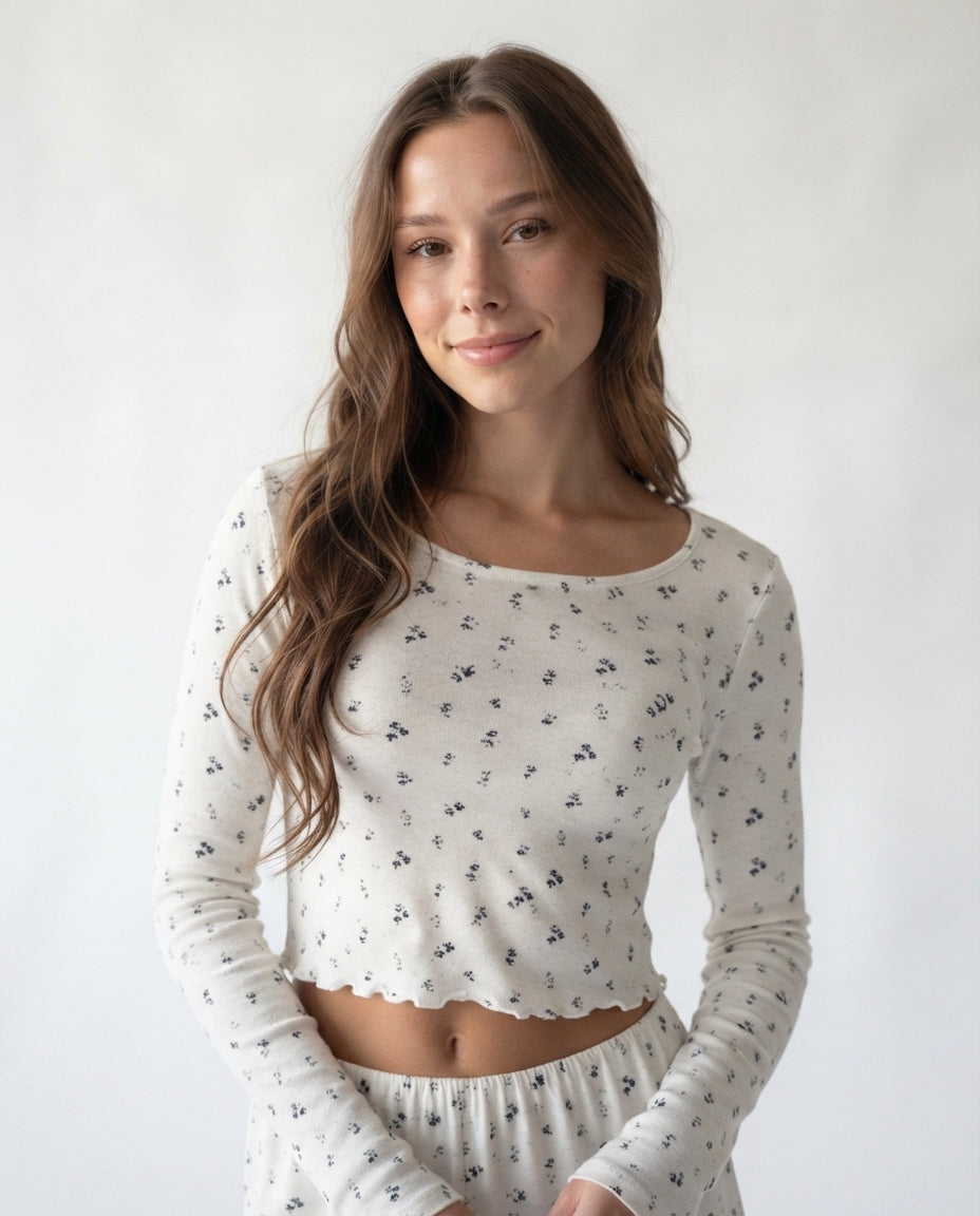 Square Neck Lounge Set