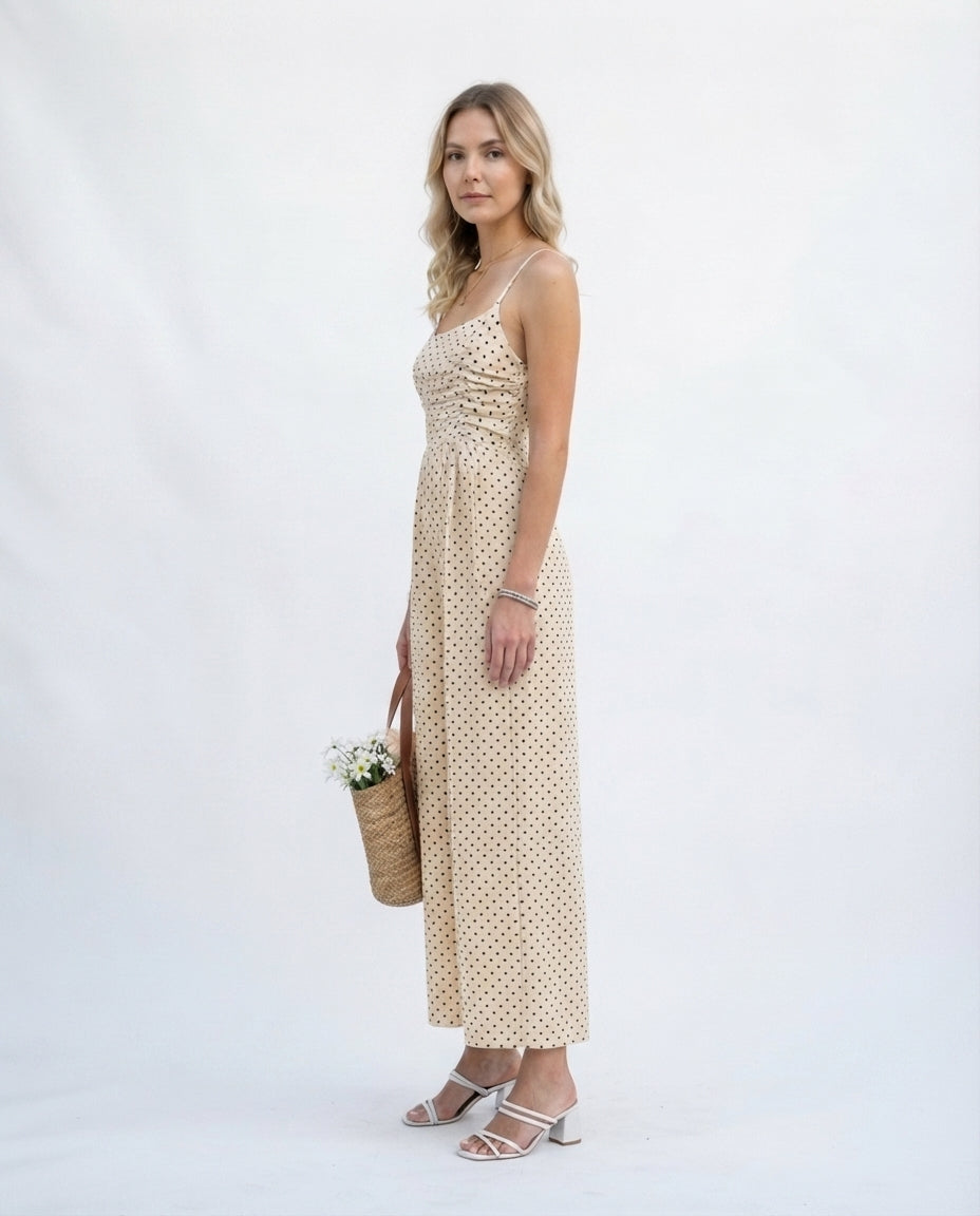 Wide Leg Cami Jumpsuit