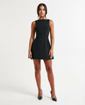 Sleeveless Fit and Flare Mini Dress
