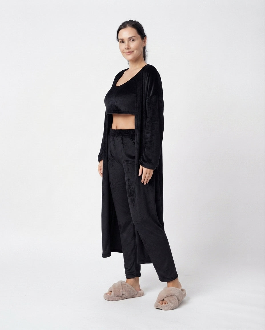Plush Three Piece Lounge Set