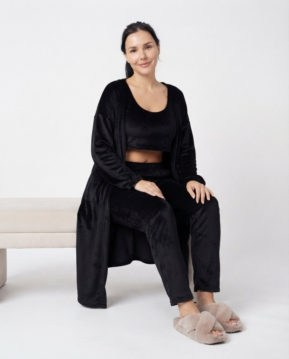 Plush Three Piece Lounge Set