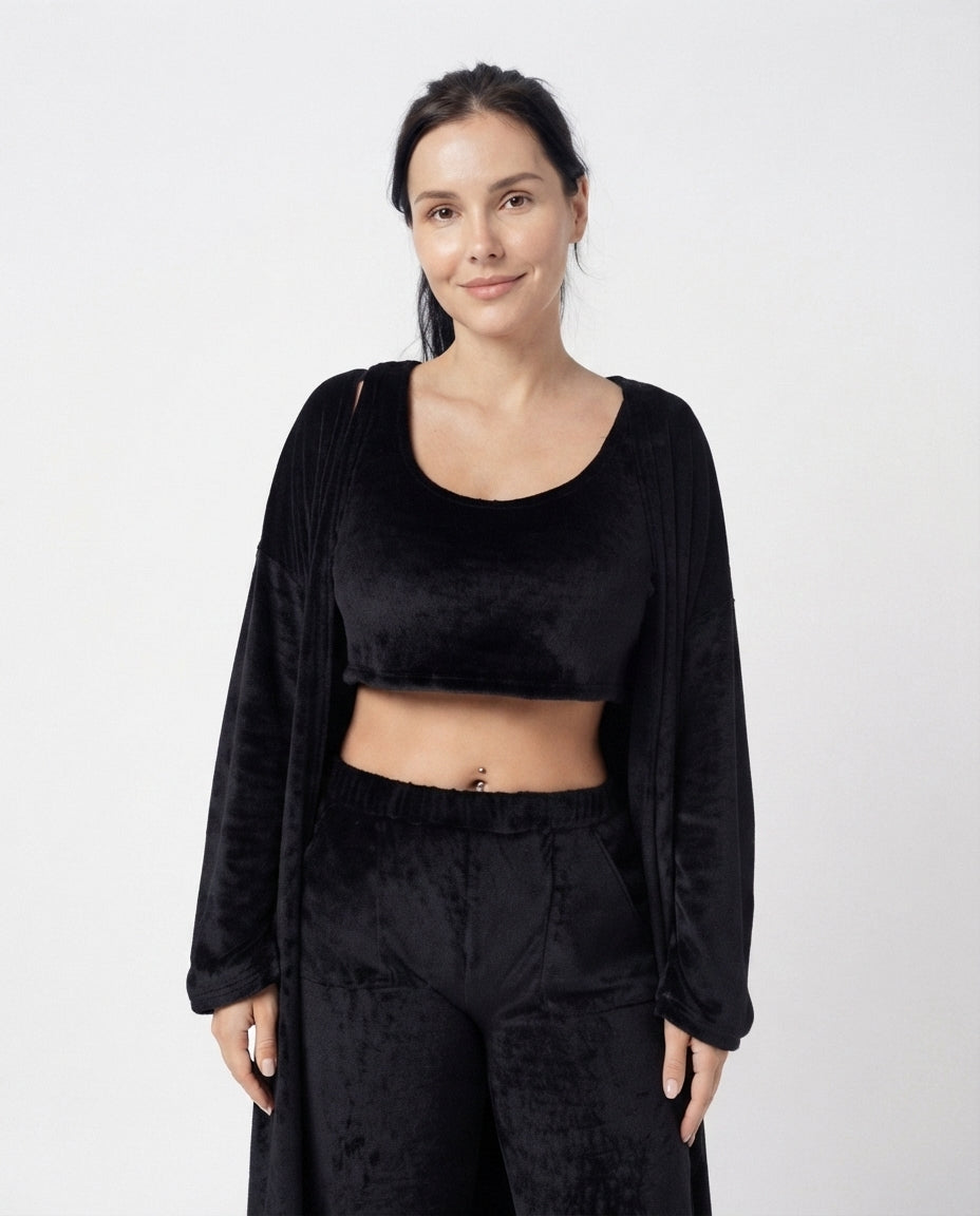Plush Three Piece Lounge Set