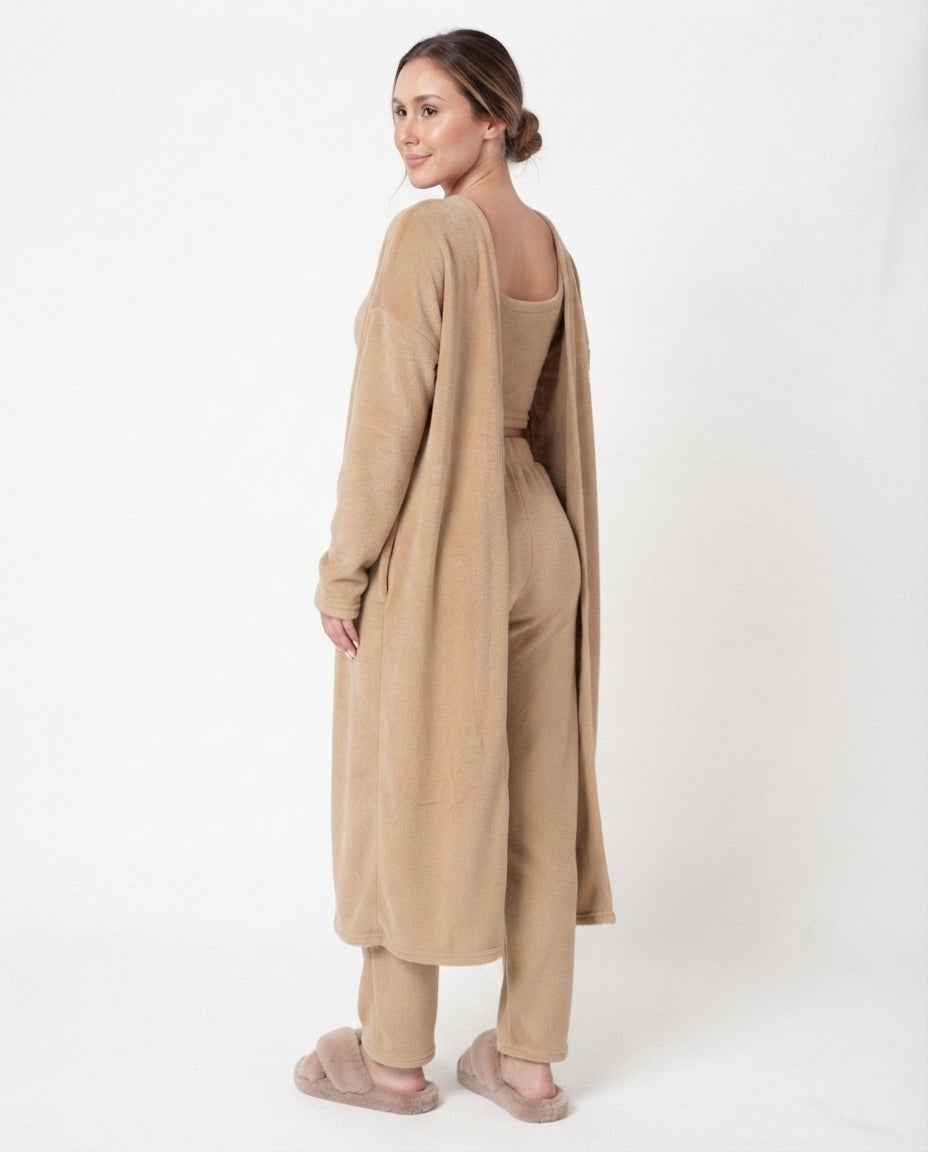 Plush Three Piece Lounge Set