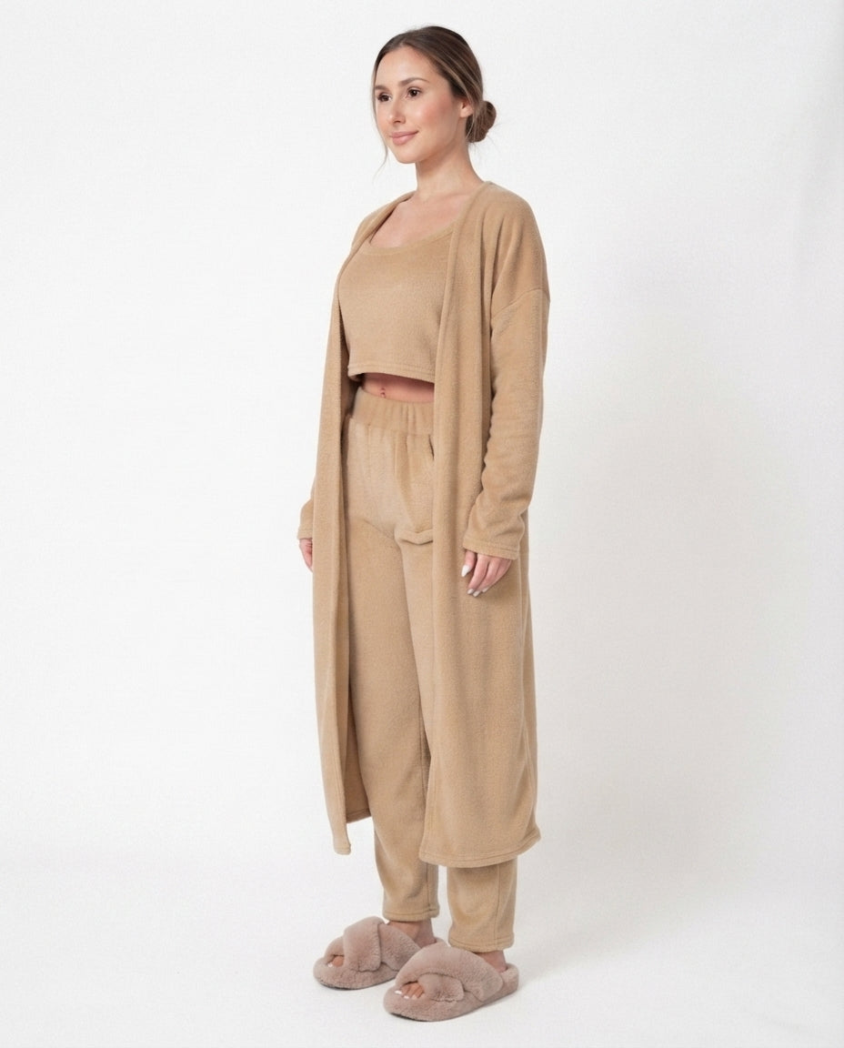 Plush Three Piece Lounge Set