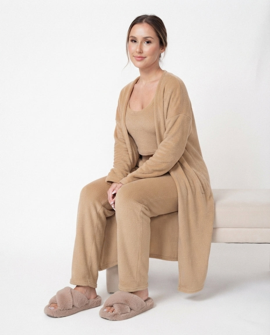 Plush Three Piece Lounge Set