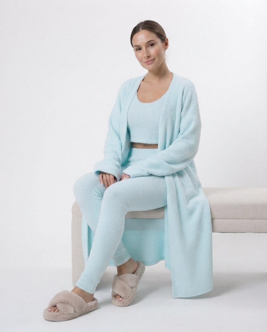 Plush Three Piece Lounge Set