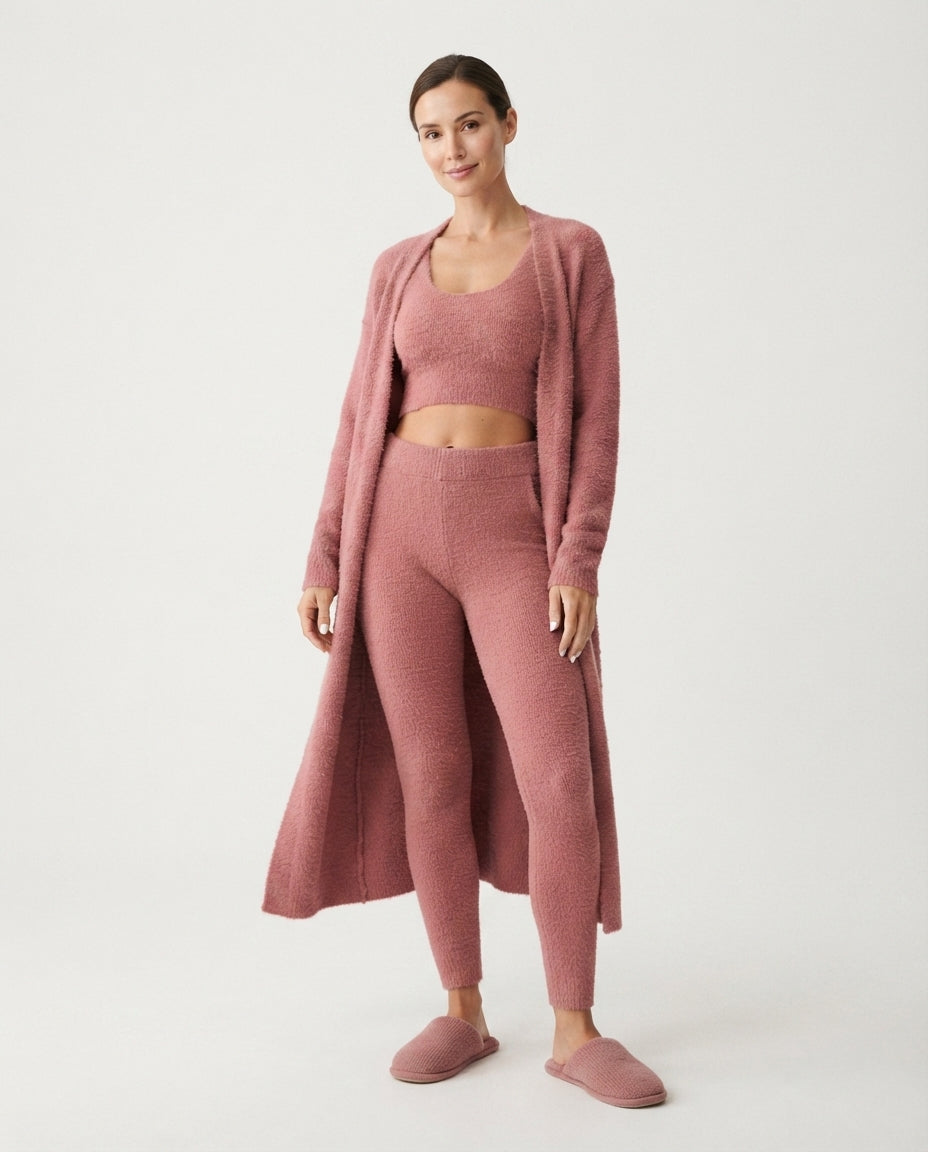 Plush Three Piece Lounge Set