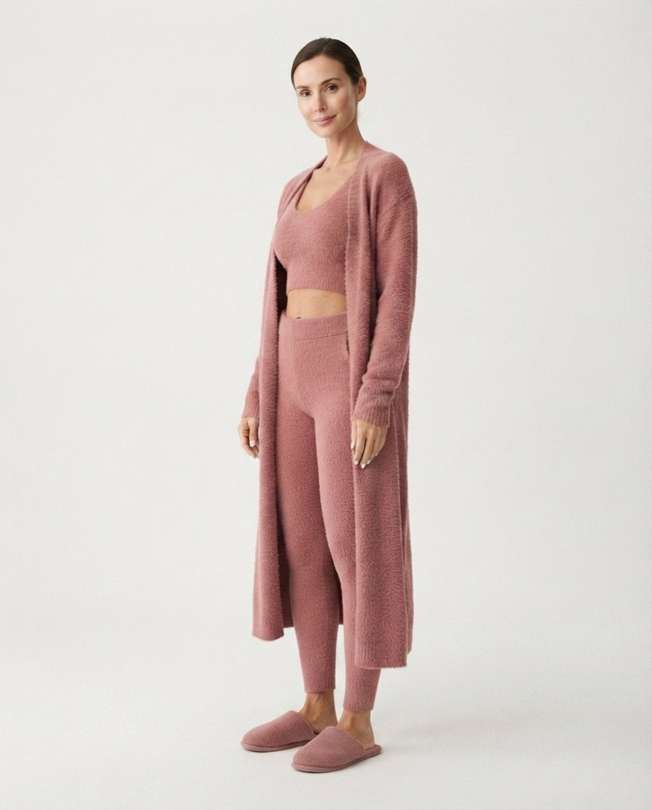 Plush Three Piece Lounge Set