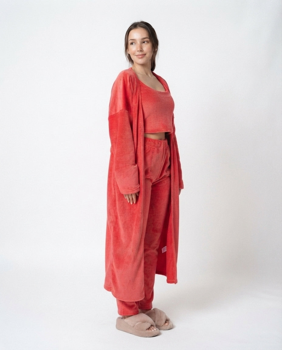 Plush Three Piece Lounge Set