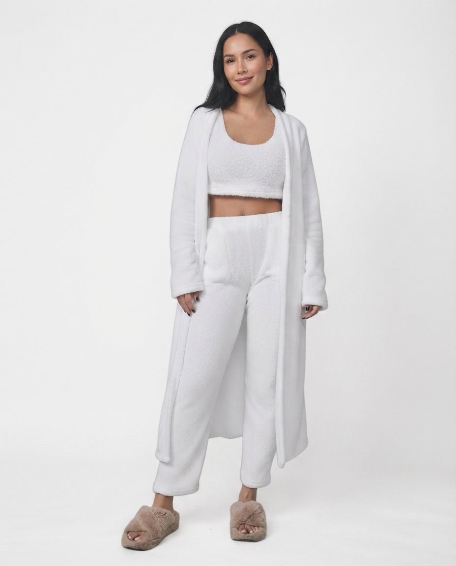 Plush Three Piece Lounge Set