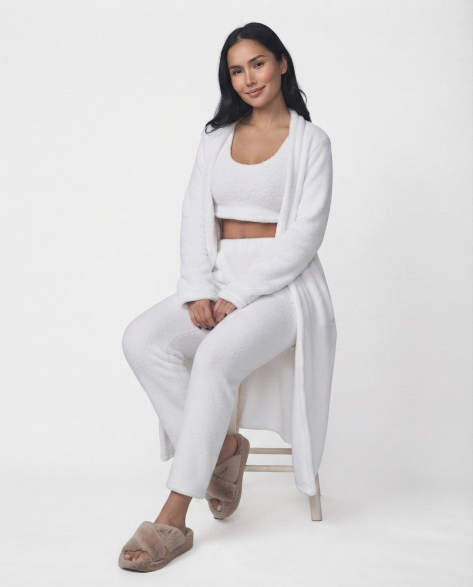 Plush Three Piece Lounge Set