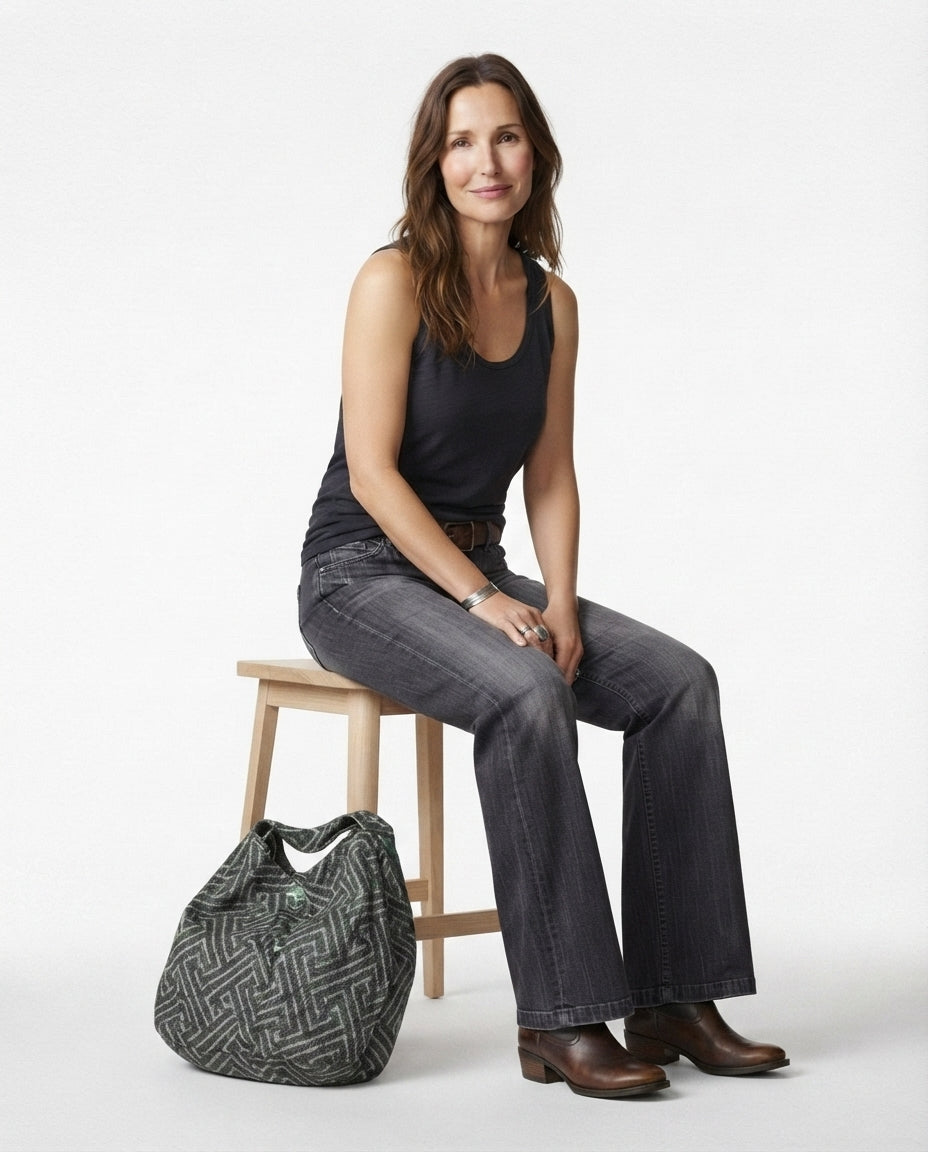 High Rise Wide Leg Jeans