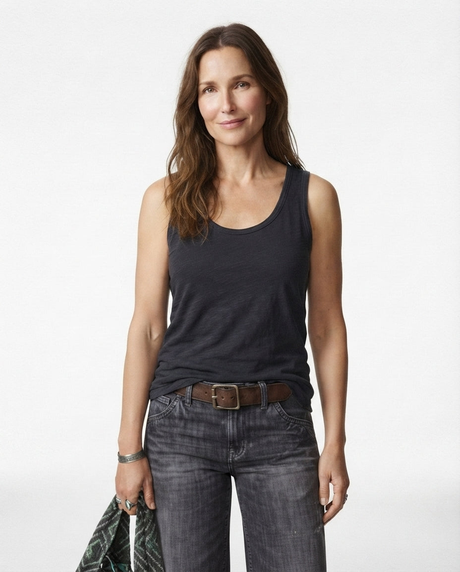 High Rise Wide Leg Jeans