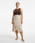Wrap Midi Skirt