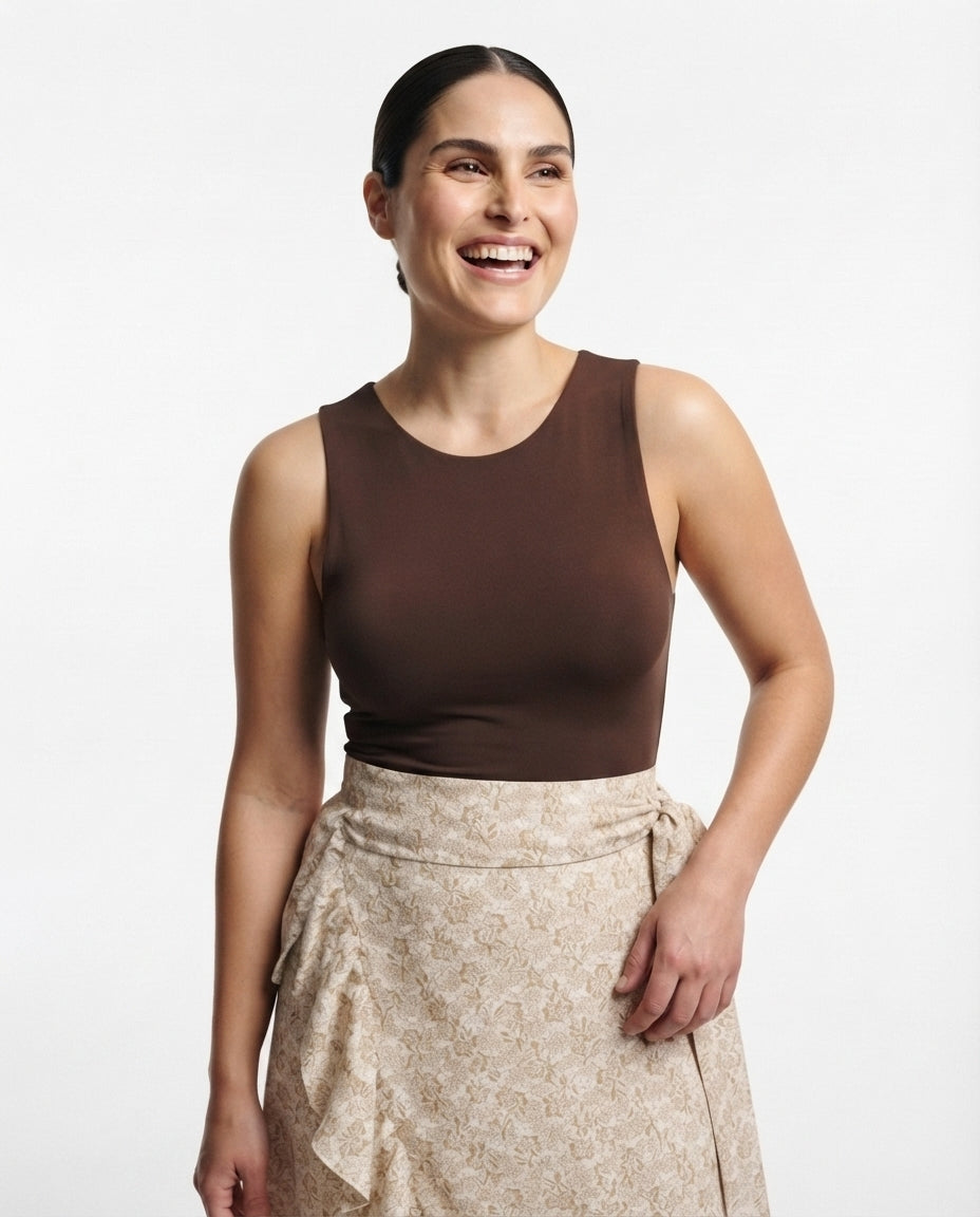 Wrap Midi Skirt