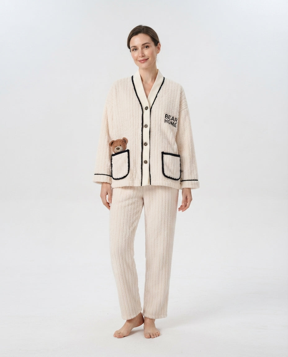 Plush Knit Lounge Set