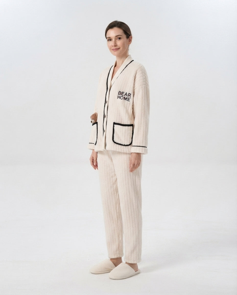 Plush Knit Lounge Set