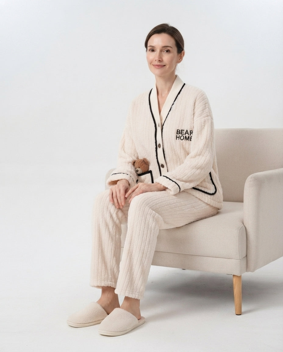 Plush Knit Lounge Set