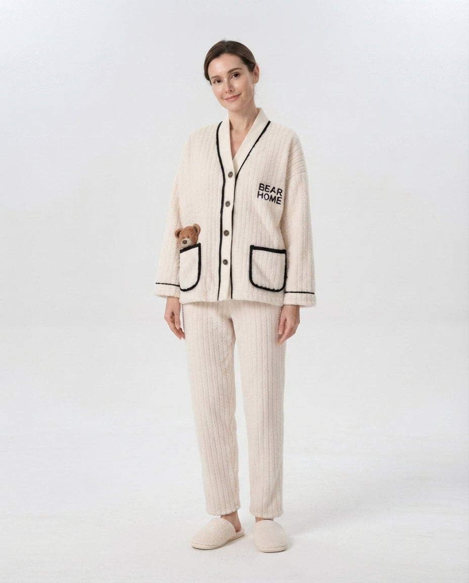 Plush Knit Lounge Set