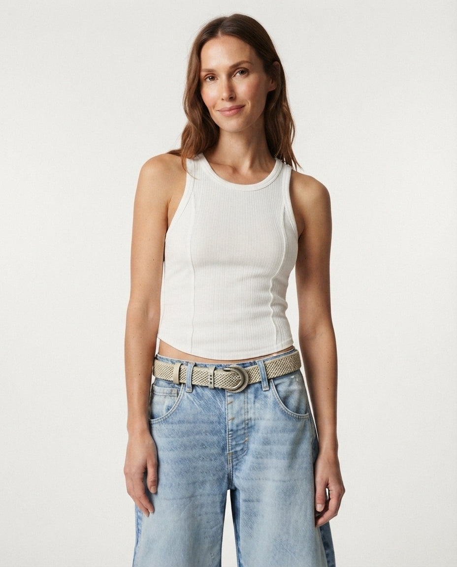 Relaxed Fit Barrel Leg Jeans