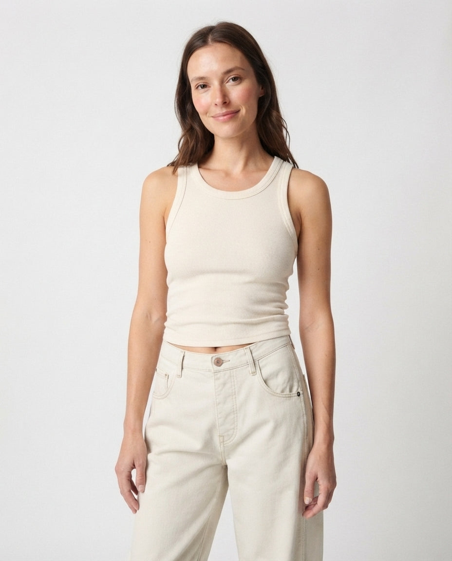 Relaxed Fit Barrel Leg Jeans