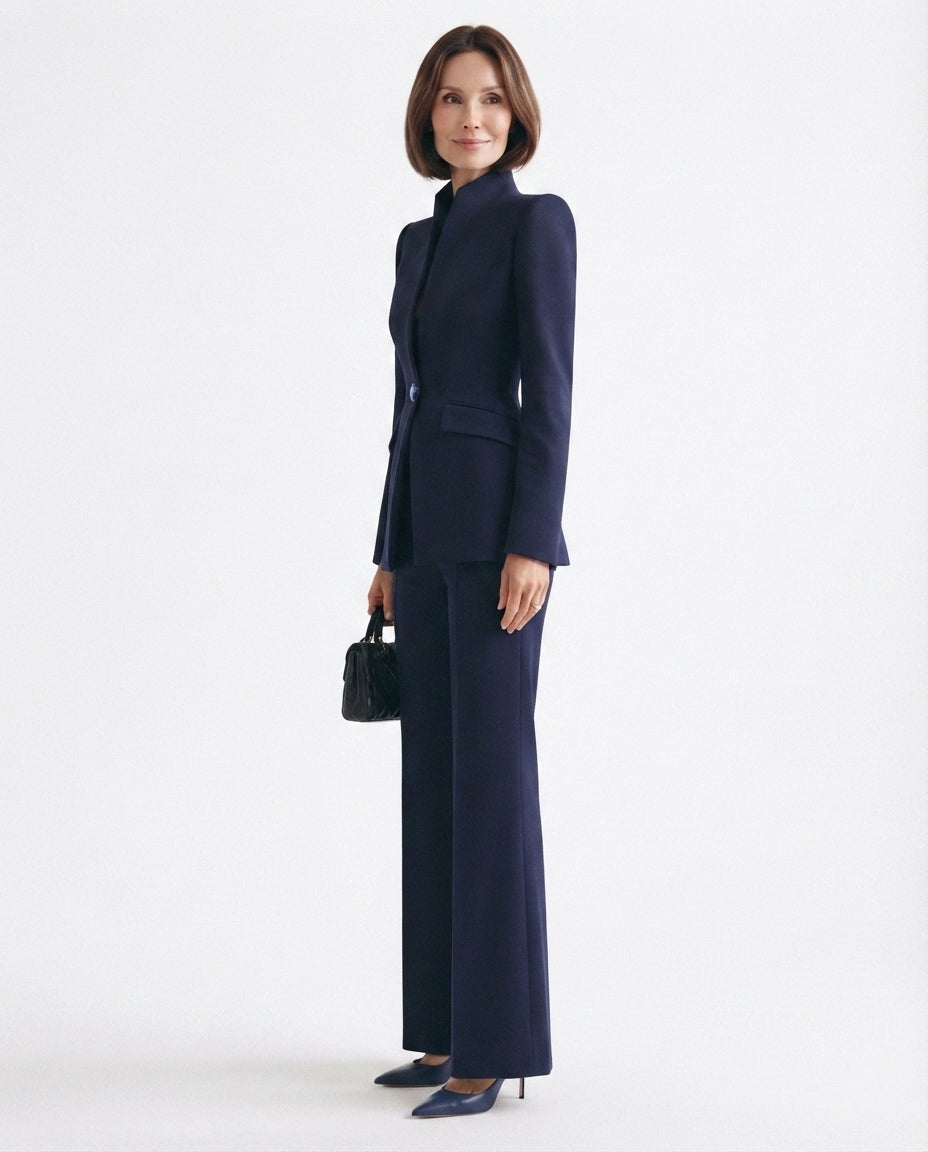 Single Button Trouser Set