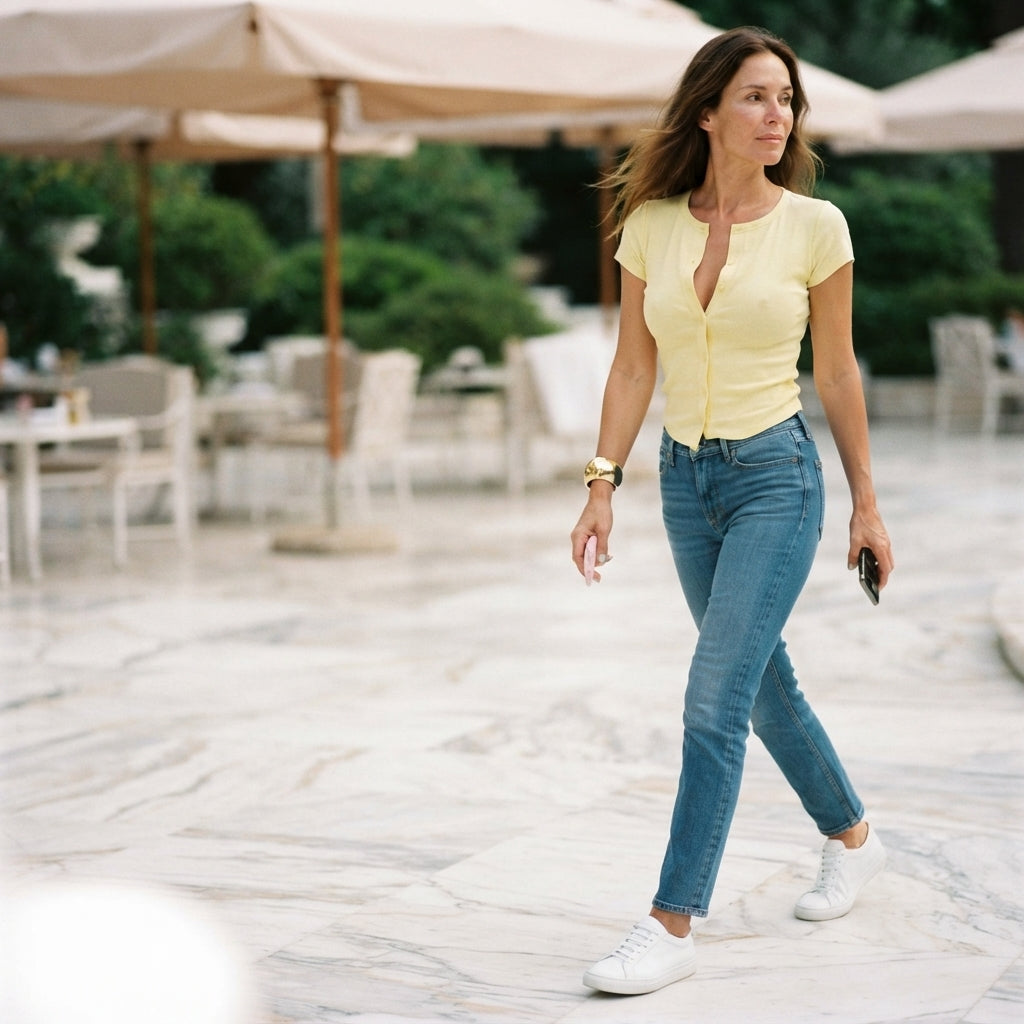 Malibu Butter Rib Tee