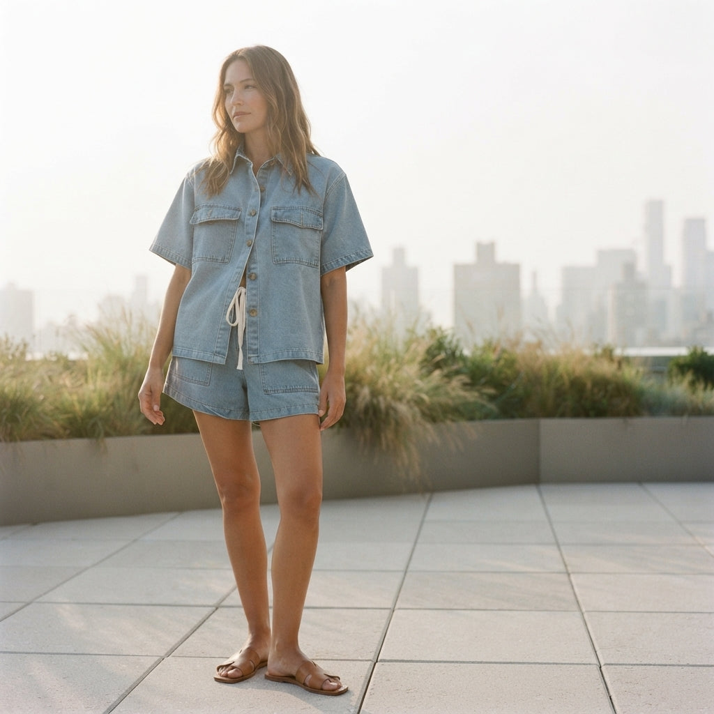 Malibu Denim Resort Set